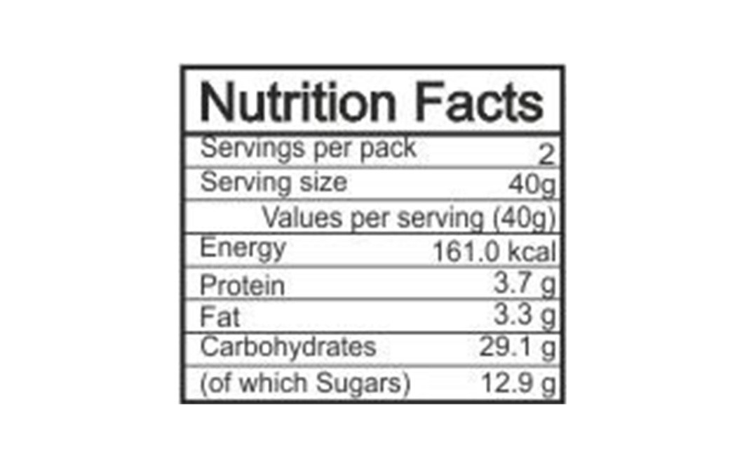 TheNibbleBox Ginger Heil Breakfast Bars   Pack  80 grams